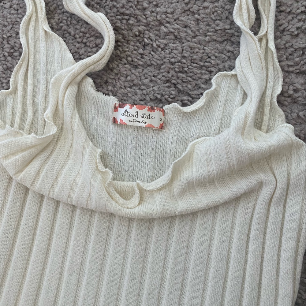 Altar'd State Ruffle Tank Top - Picture 3 of 3